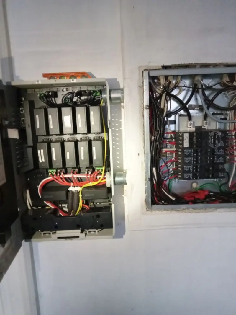Electrical panel upgrade completed for Commercial Electrician Services in Otsego